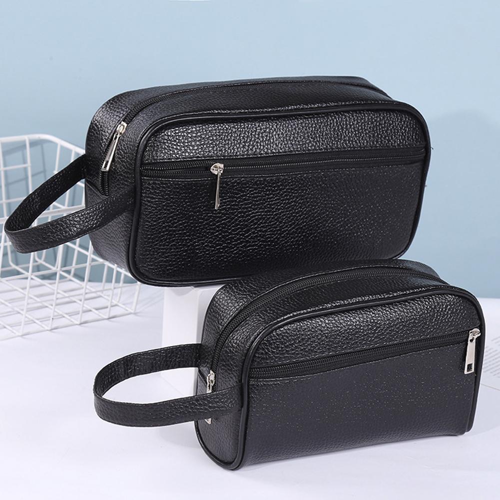 Travel Accessories Organizer Bag - Men Business Travel Bag Vintage Wristlet