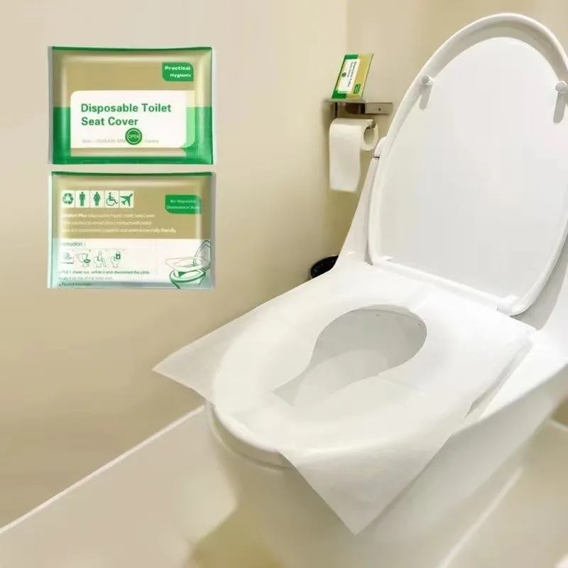 Travel Accessories Gadget - 1-10 Disposable Flushing Dissolve Toilet Seat