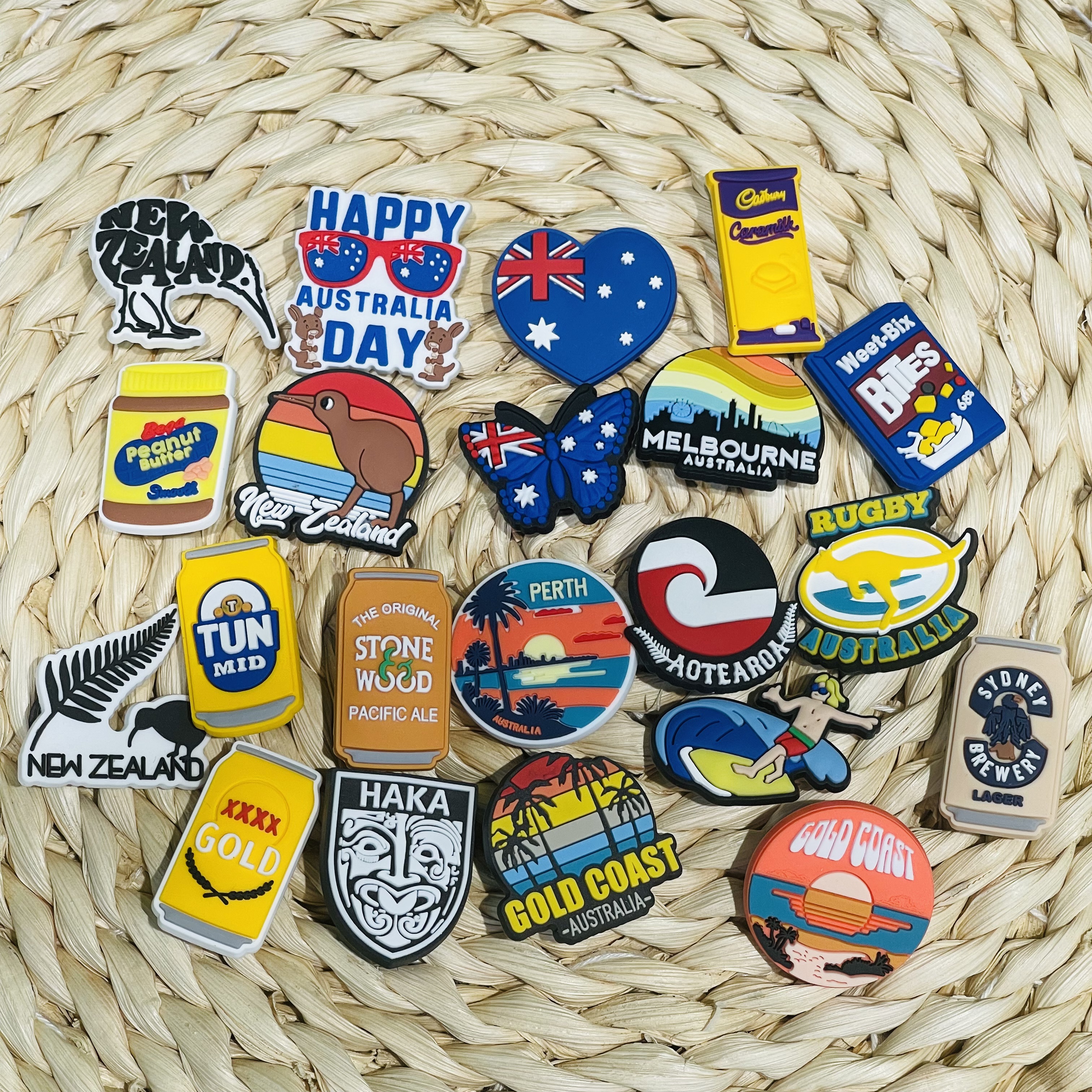 Travel Accessories New Zealand - 1/21pcs Australia Perth Melbourne Gold Coast