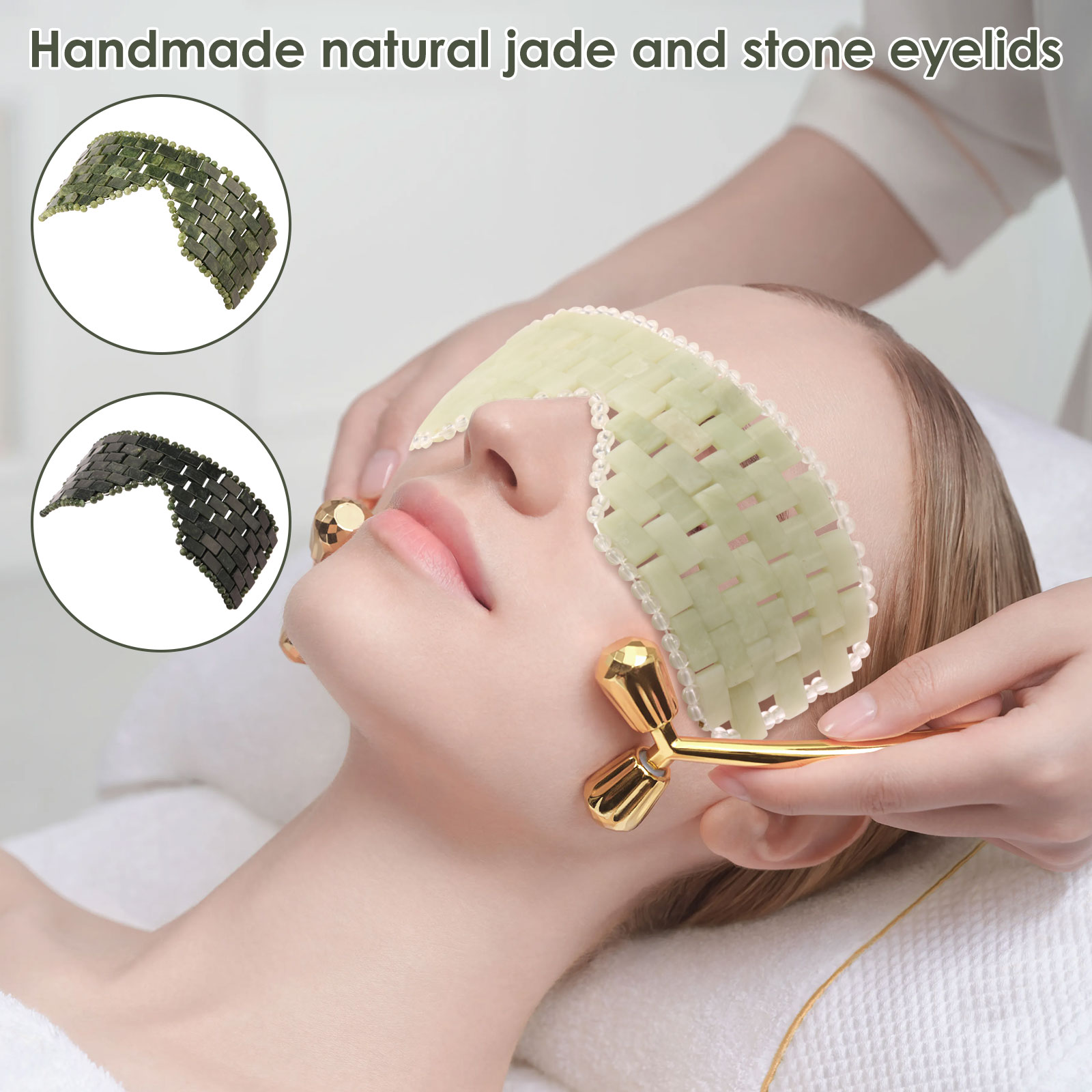 Eye Mask Sleep Travel - Jade Eye Mask Portable Jade Stone