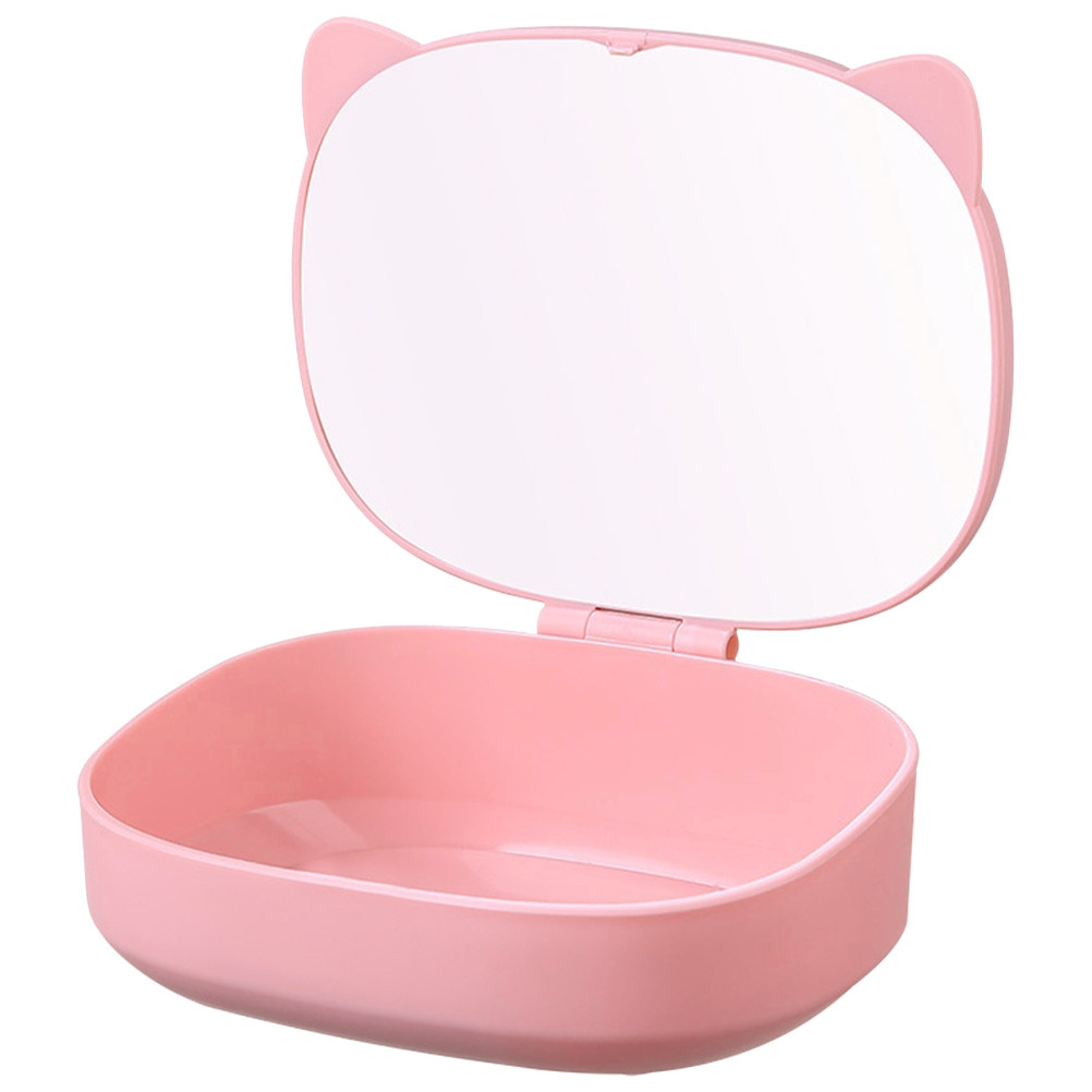 Accessories Travel Jewelry Box - Portable Cat Ear Hair Clip Organizer