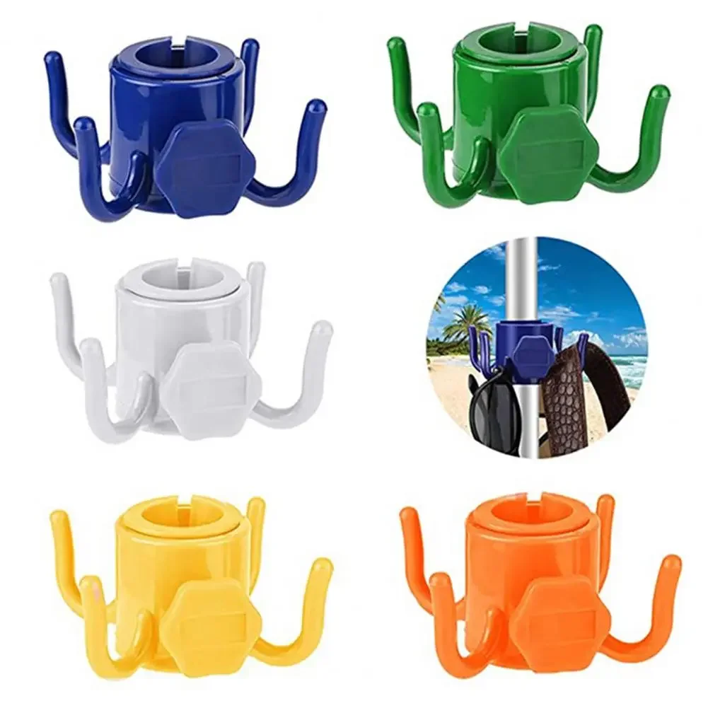 Travel Umbrella Compact - Beach Umbrella Hook Four-legged Hanging Hook
