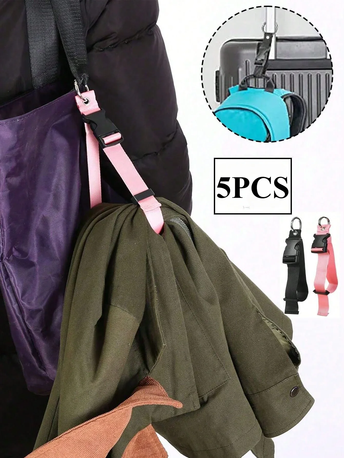Travel Accessories List - Portable Anti-Theft Luggage Strap Durable Outdoor