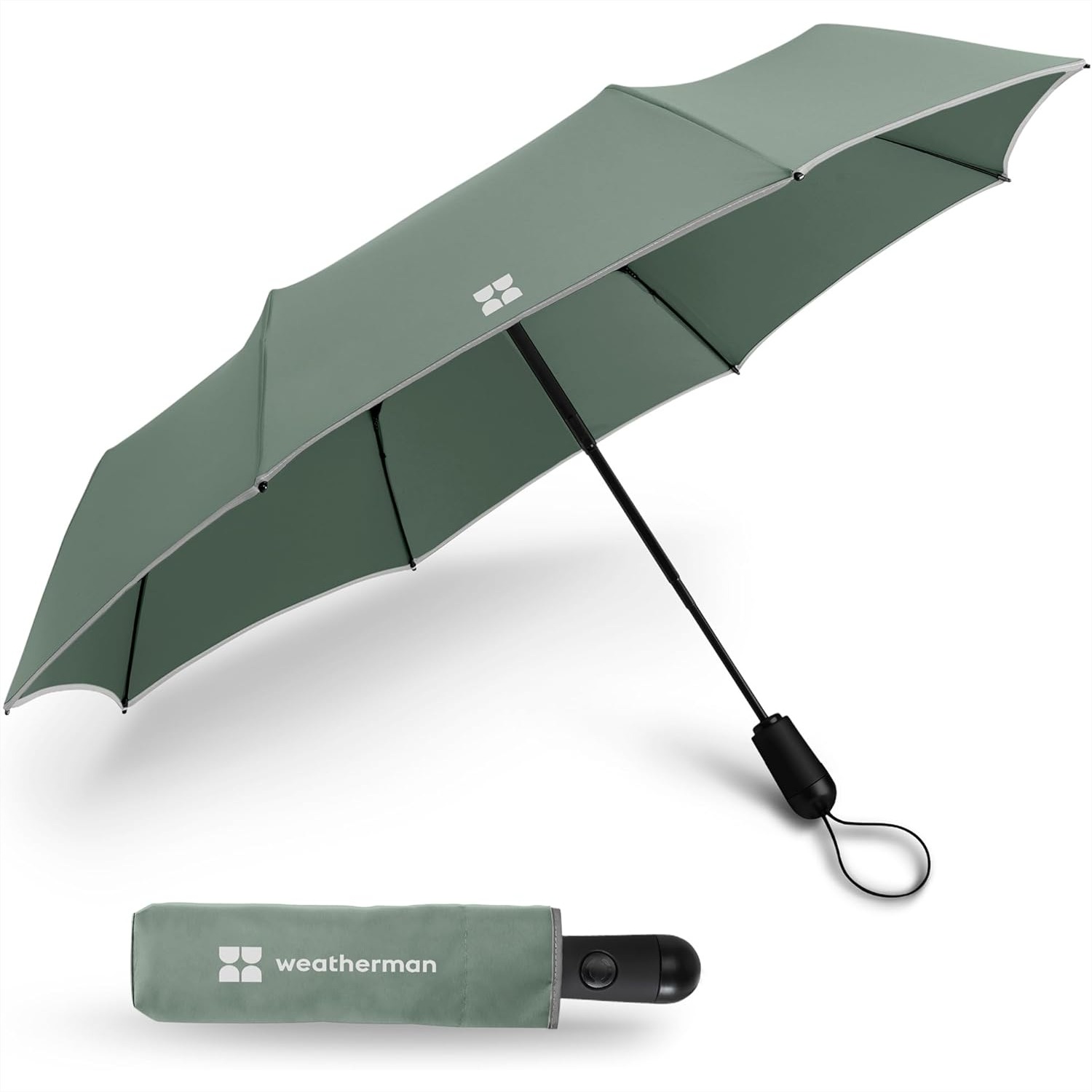 Travel Umbrella Compact - Compact Travel Umbrella for Rain and