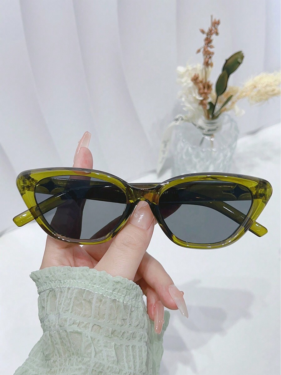 1pc Women's High-End Cat Eye S - Travel Accessories For Women recension och pris