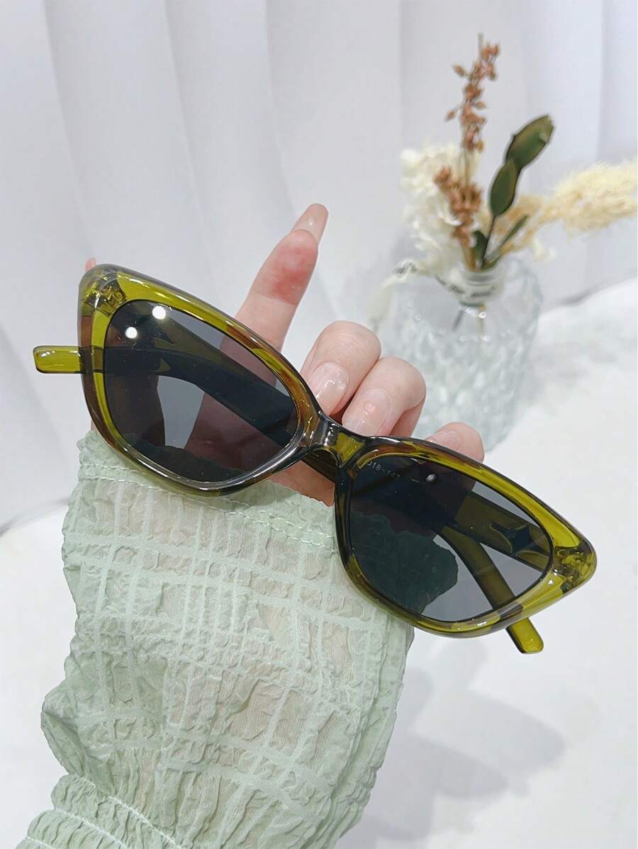 1pc Women's High-End Cat Eye S - Travel Accessories For Women recension och pris