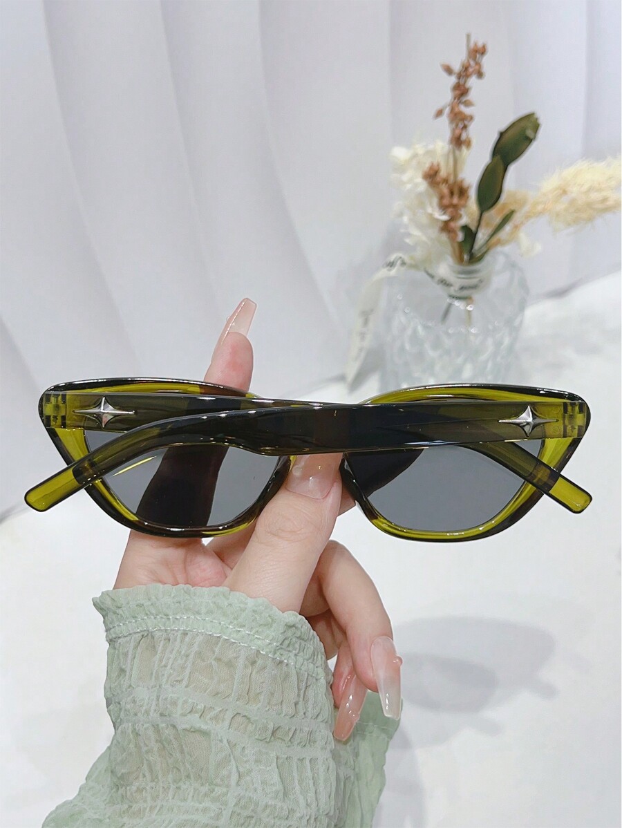 1pc Women's High-End Cat Eye S - Travel Accessories For Women recension och pris