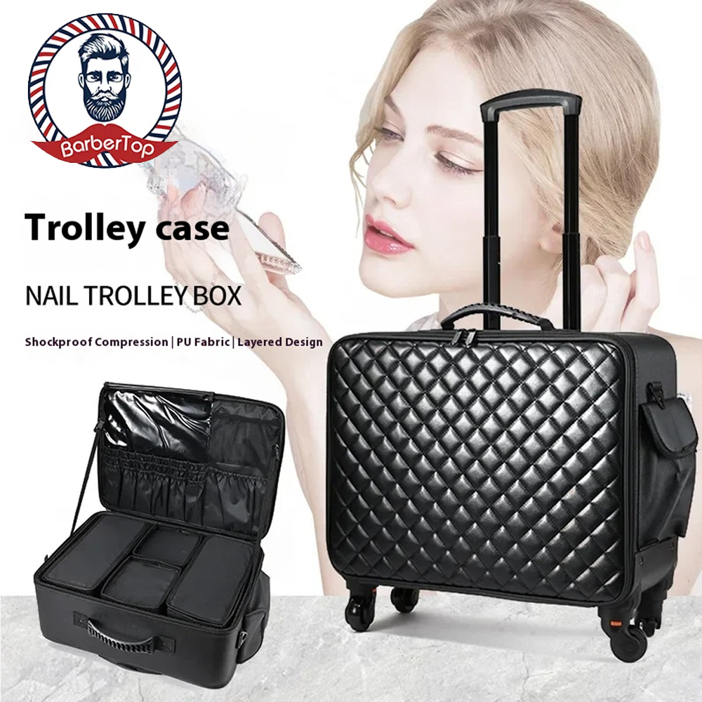 Travel Makeup Artist Bag Lugga - Travel Accessories Organizer Bag recension och pris