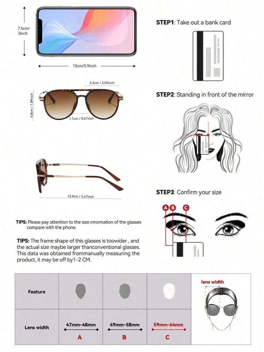 Women Fashion Aviator Sunglass - Travel Accessories For Women recension och pris