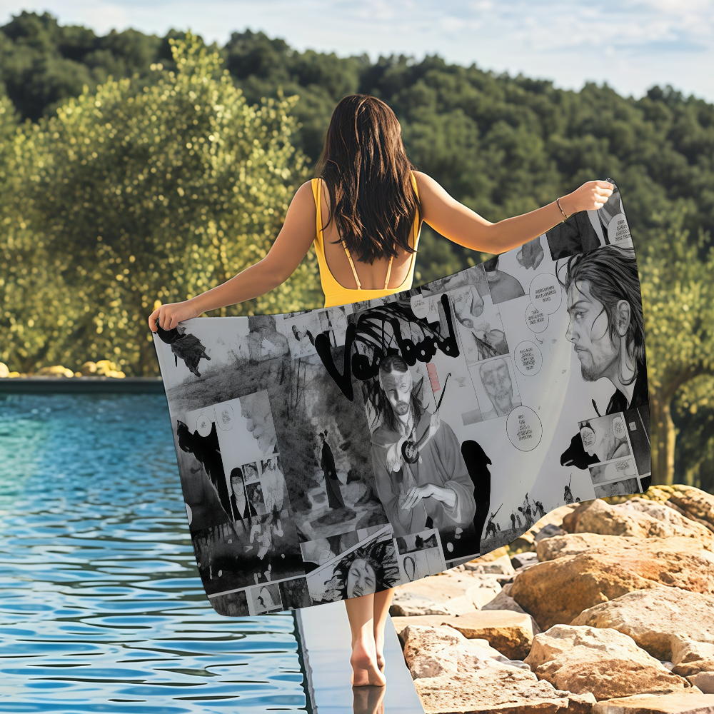 Japan Samurai katana Towel Bea - Travel Yoga Accessories recension och pris