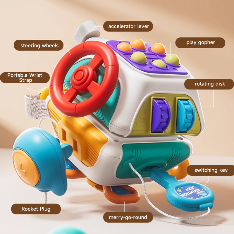 Montessori Sensory Toys Baby B - Travel Accessories With Baby recension och pris