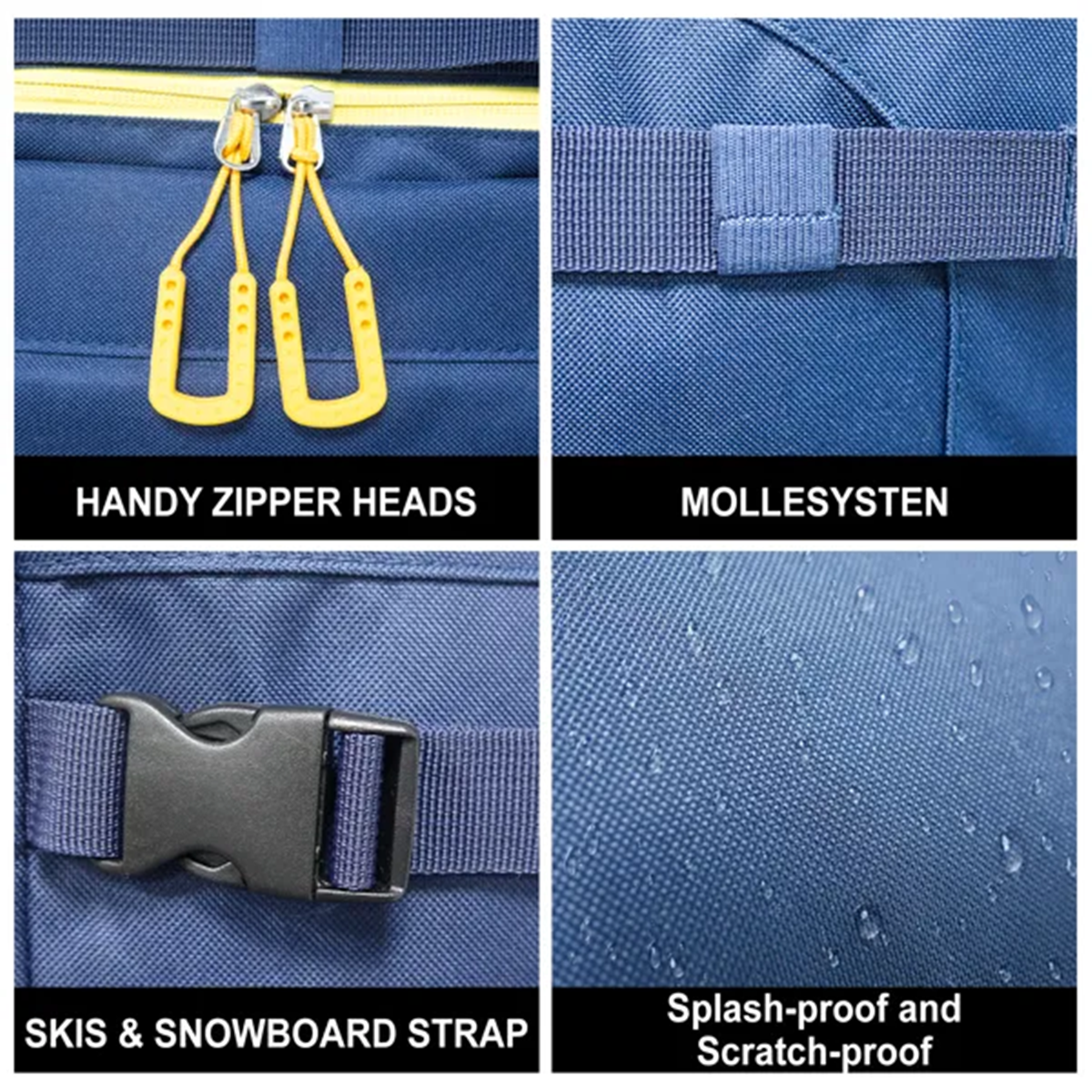 50L Blue Travel Ski Backpack f - Travel Accessories In Amazon recension och pris