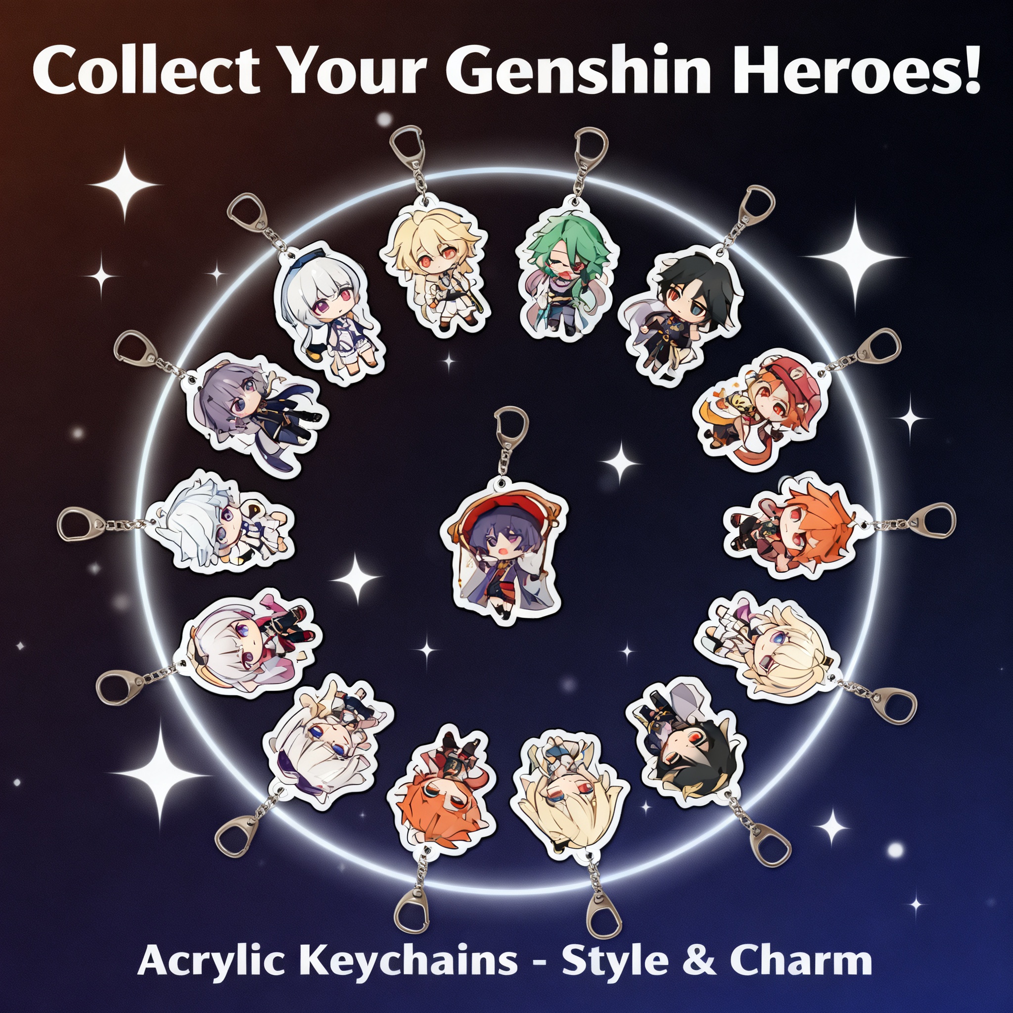 Genshin Impact Traveler Amber  - Travel Accessories Gifts recension och pris