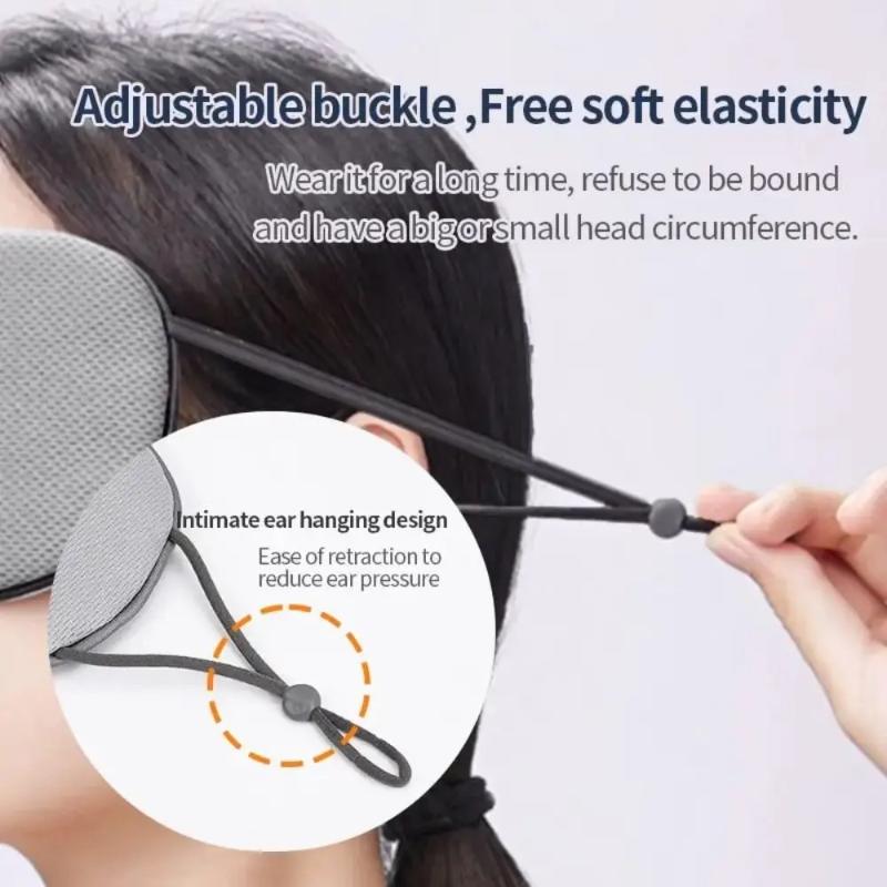 【IIOO】Ice Silk Eye Mask Adjust - Eye Mask Sleep Travel recension och pris
