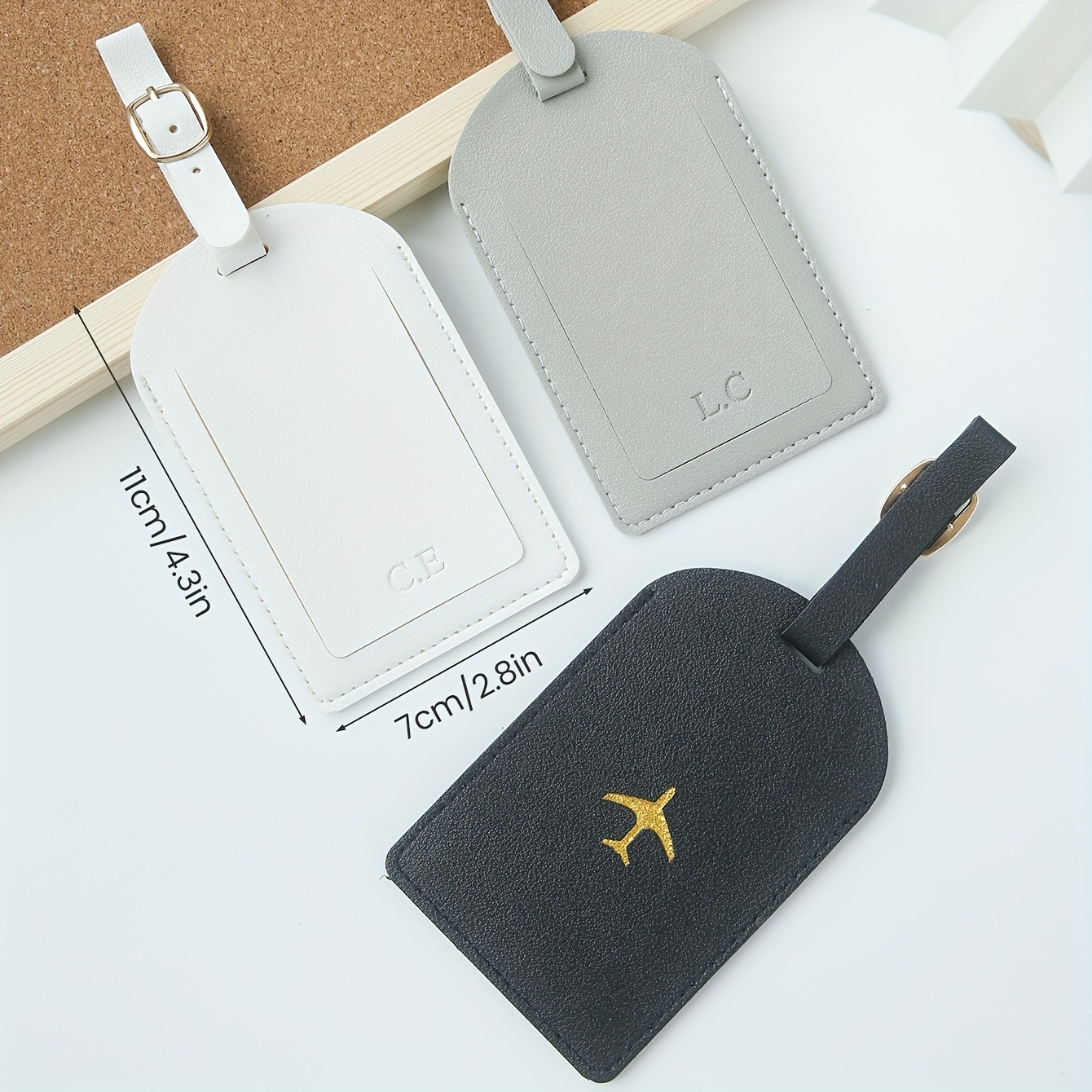 1PC Custom Initials Luggage Ta - Travel Accessories List recension och pris