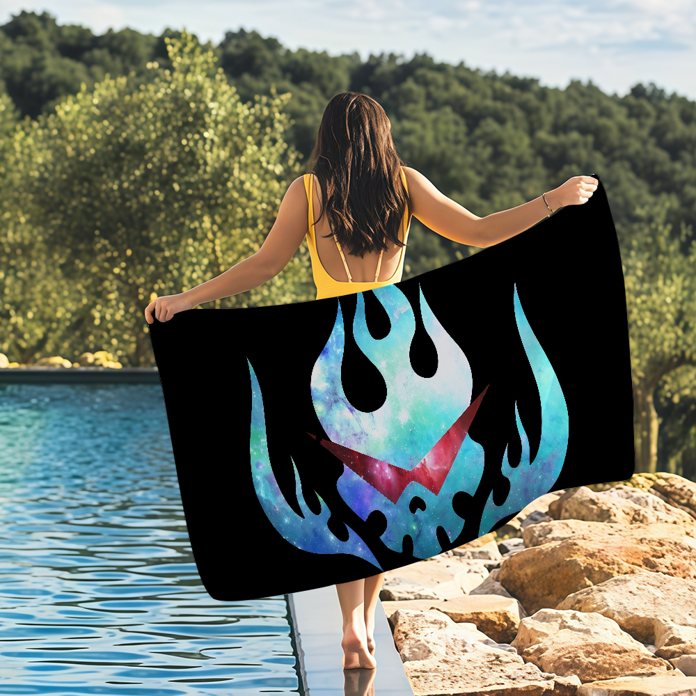 Anime G-Gurren L-Lagann Towel  - Travel Yoga Accessories recension och pris