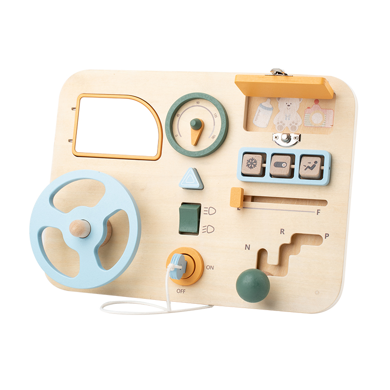 Montessori Toy Steering Wheel  - Travel Accessories With Baby recension och pris