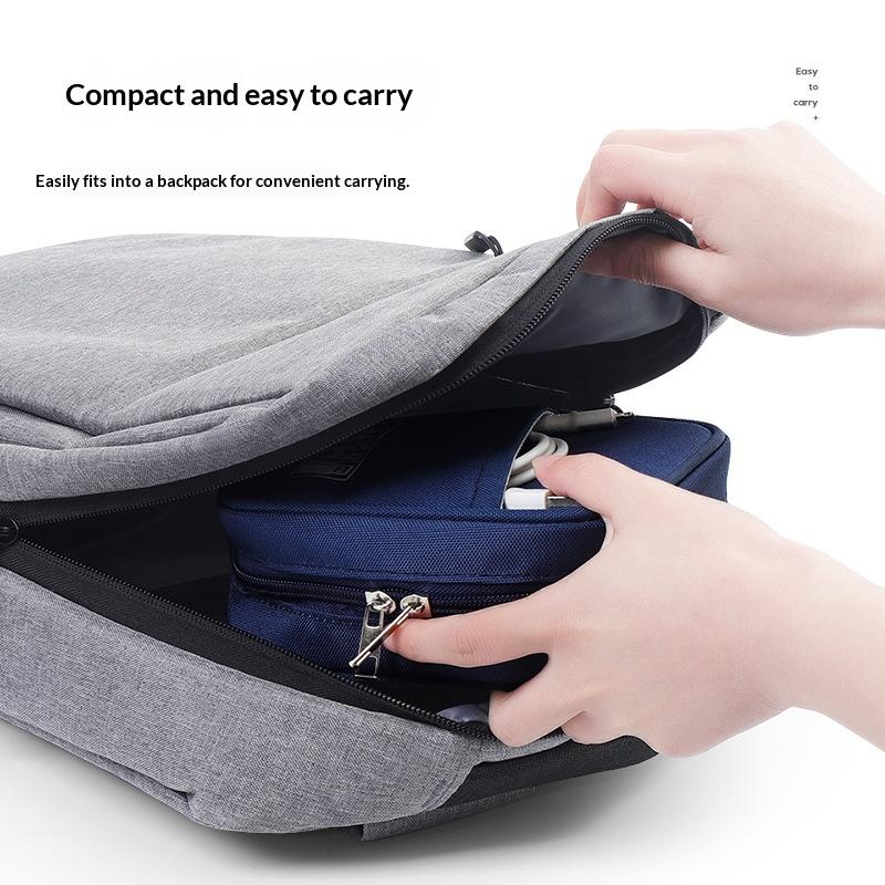 【Y】Waterproof Portable Cable O - Travel Accessories Case recension och pris