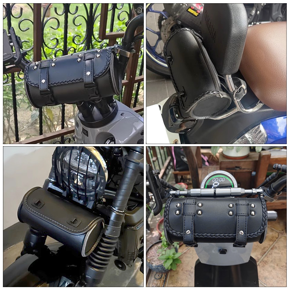 Motorcycle Fork PU Leather Tra - Travel Accessories Gadget recension och pris