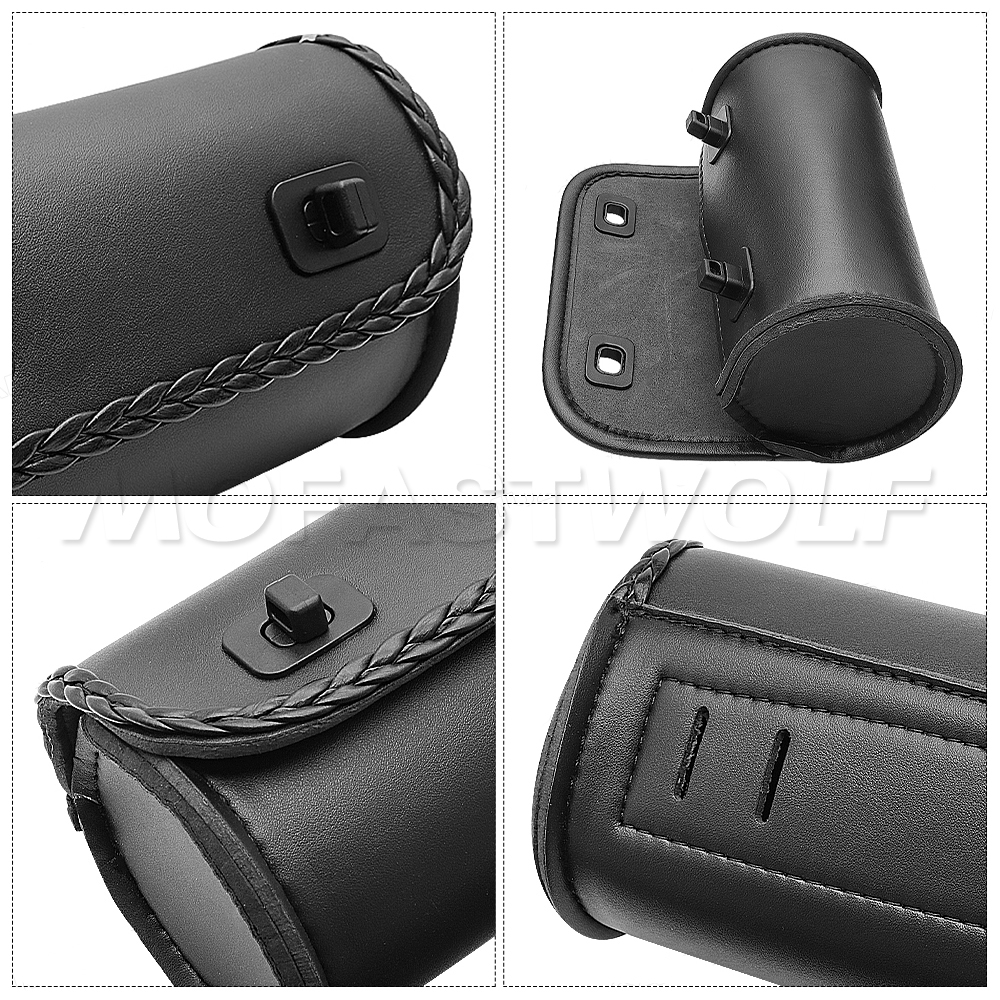 Motorcycle Fork PU Leather Tra - Travel Accessories Gadget recension och pris