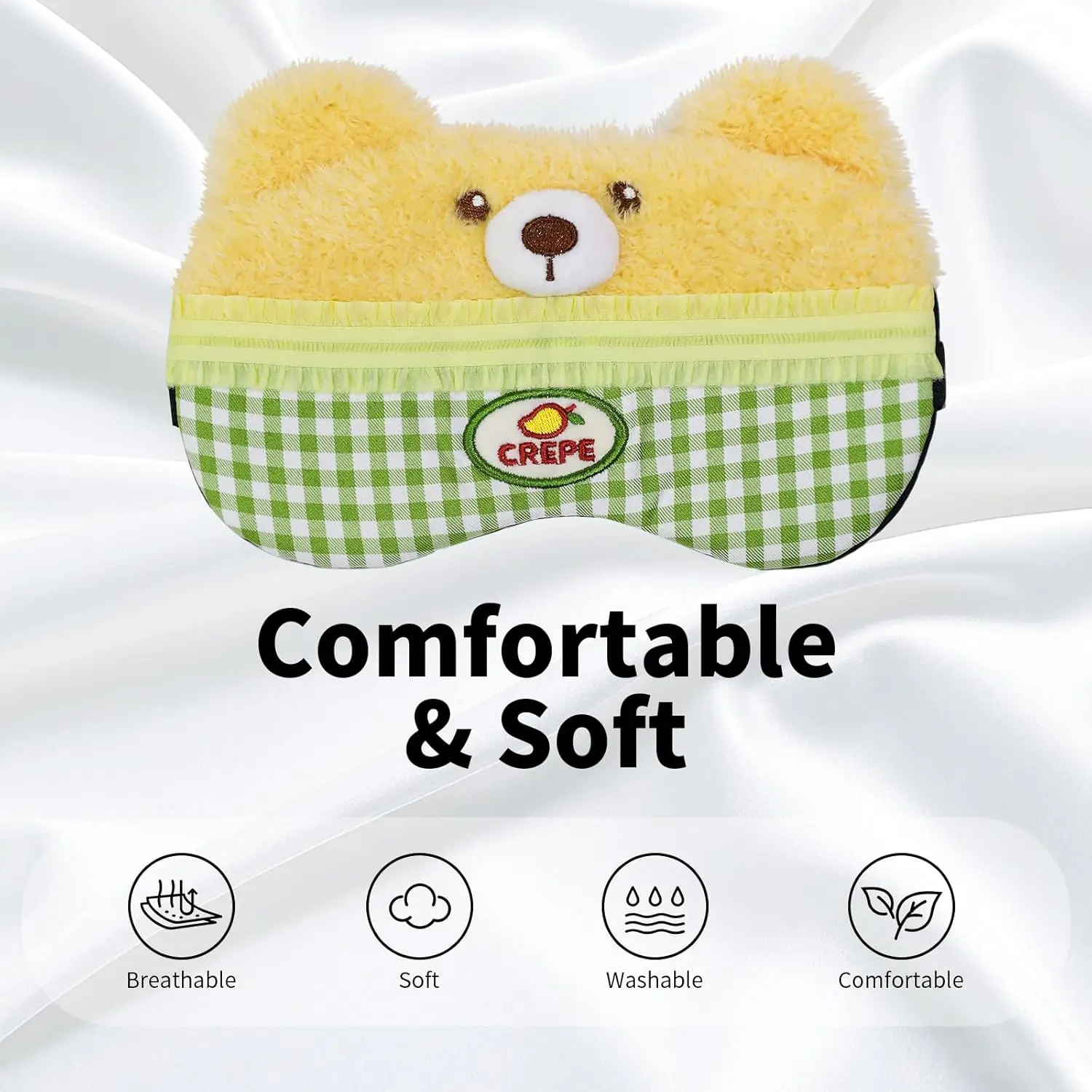 Cute Plush Sleep Eye Mask, Lig - Eye Mask Sleep Travel recension och pris