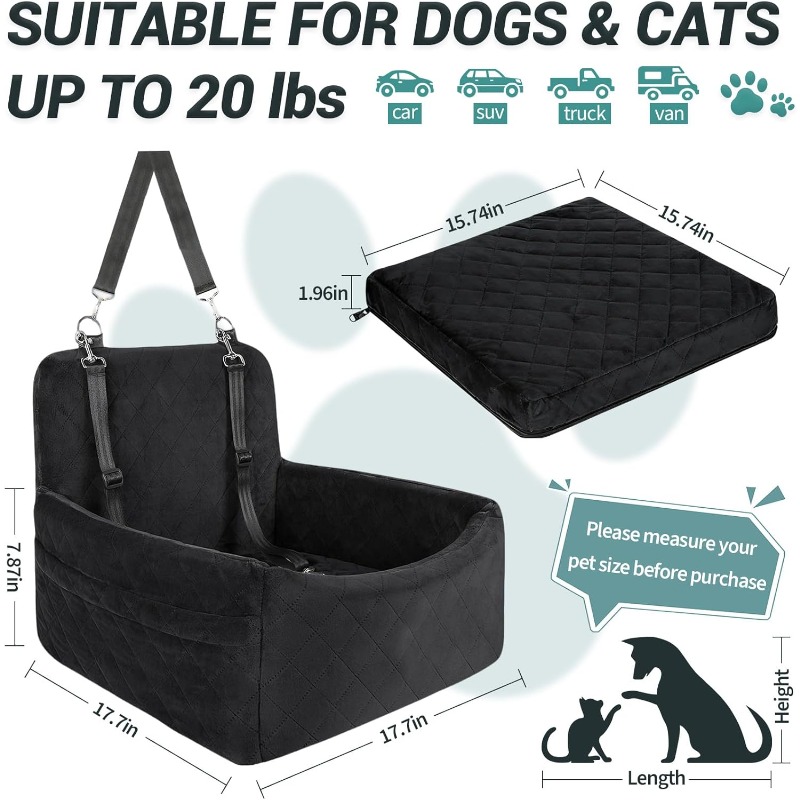 Dog Booster Seat Under 30-35 L - Travel Accessories You Need recension och pris