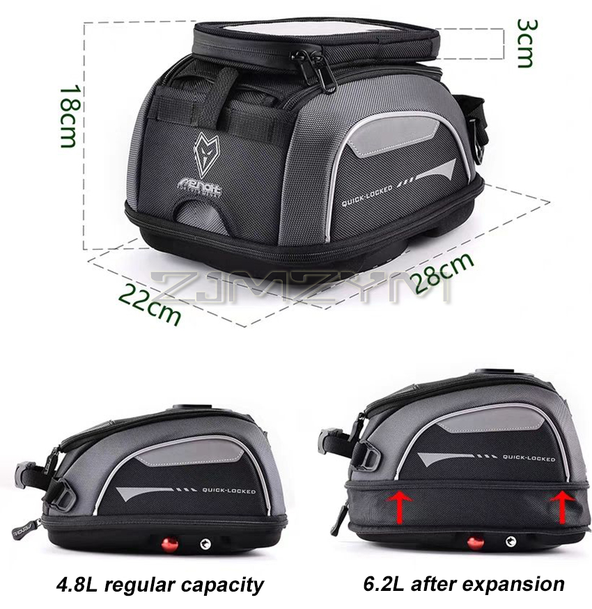 Motorcycle Fuel Tank Bag For C - Travel Accessories Gadget recension och pris