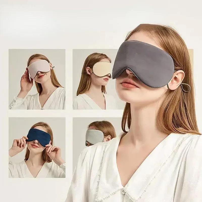Ice Silk Eye Mask Adjustable W - Eye Mask Sleep Travel recension och pris