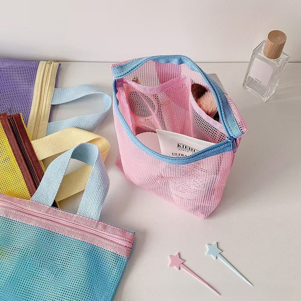 Macaron Color Makeup Organizer - Travel Accessories Organizer Bag recension och pris