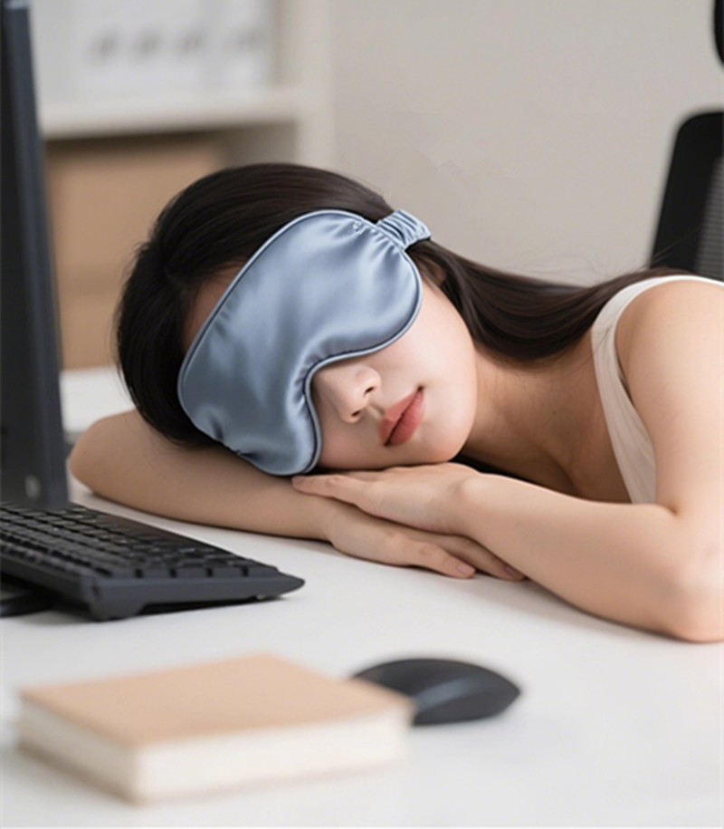 Double-Sided Silk Sleeping Eye - Eye Mask Sleep Travel recension och pris