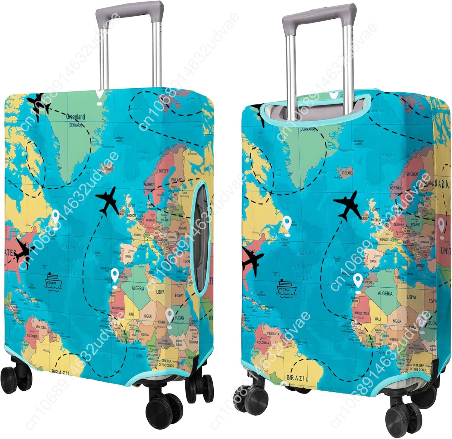 Flight Map Navigation Travel L - Travel Related Accessories recension och pris