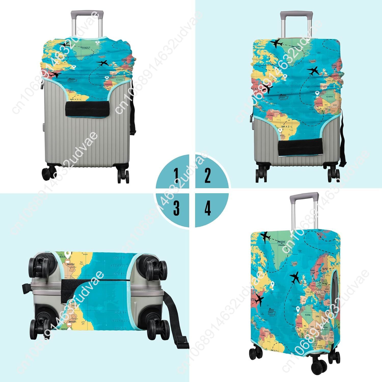 Flight Map Navigation Travel L - Travel Related Accessories recension och pris