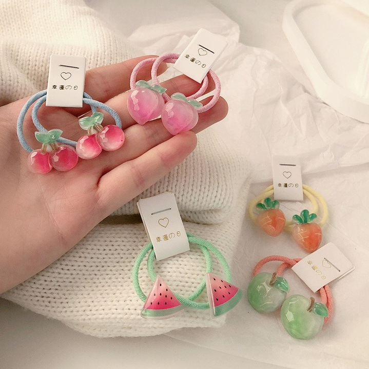 Kids Carrot Hair Ties 5 Pair N - Travel Accessories With Baby recension och pris