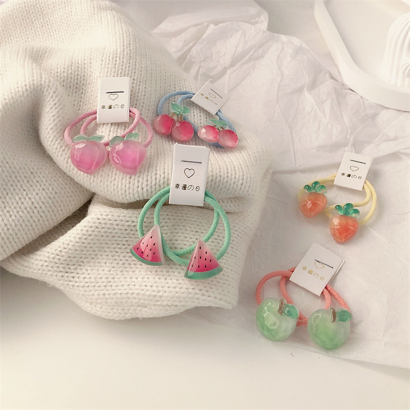 Kids Carrot Hair Ties 5 Pair N - Travel Accessories With Baby recension och pris