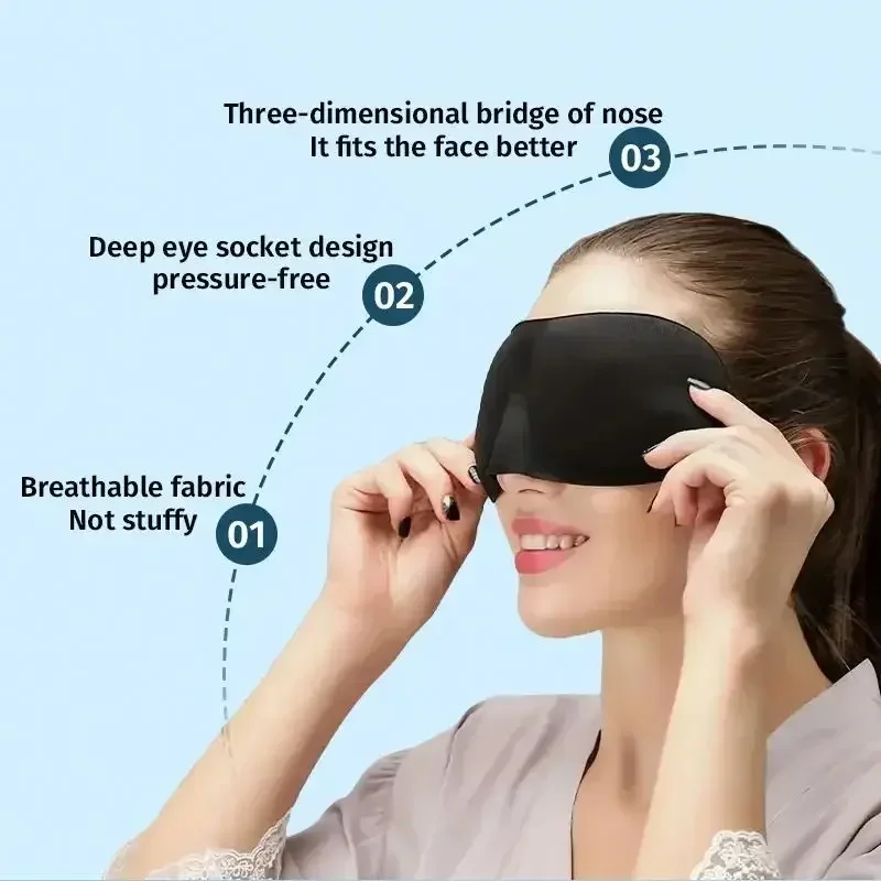 Sleeping Mask Cover Slaapmaske - Eye Mask Sleep Travel recension och pris