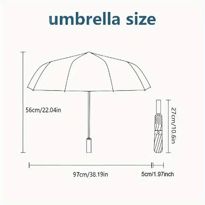 1pc Dinosaur Storm Pattern Des - Travel Umbrella Compact recension och pris