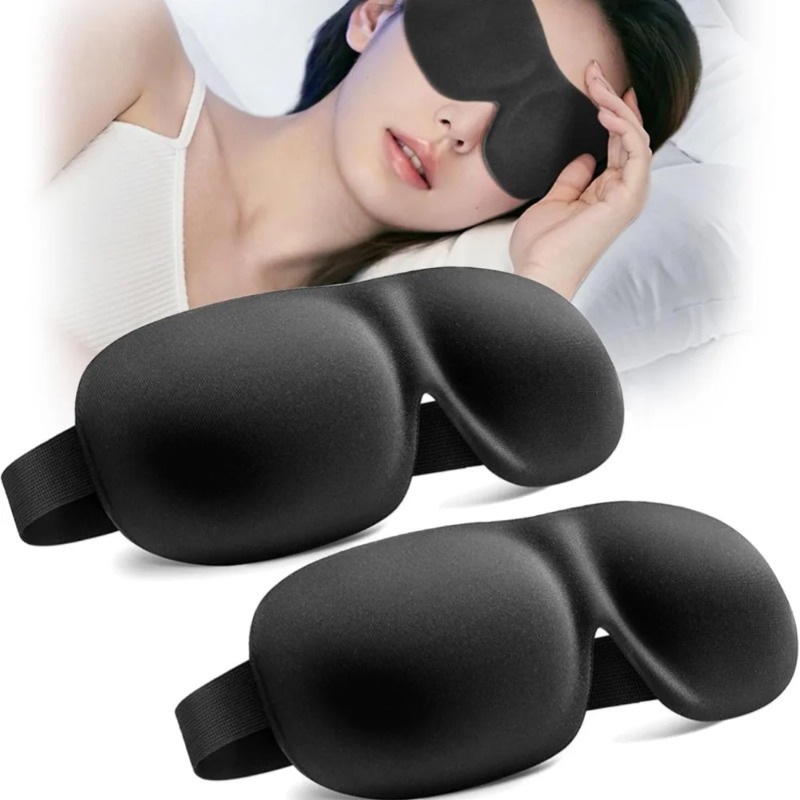 3D Sleep Mask Soft Memory Foam - Eye Mask Sleep Travel recension och pris