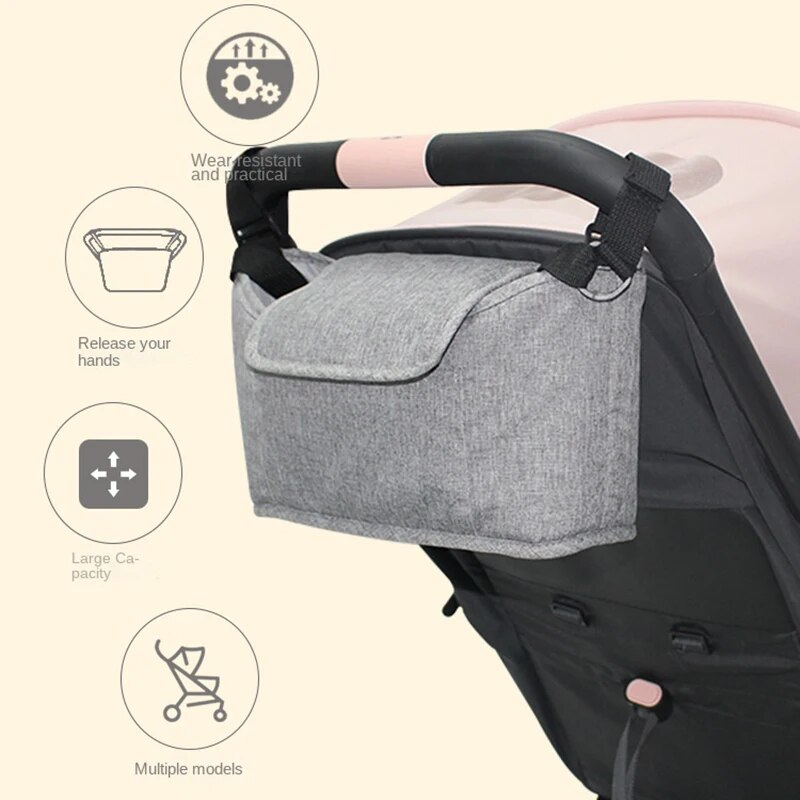 Baby Stroller Hanging Bags Mom - Travel Accessories With Baby recension och pris