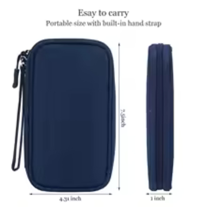 1PCS Grey/Black/Pink/Navy NEW  - Travel Accessories Case recension och pris