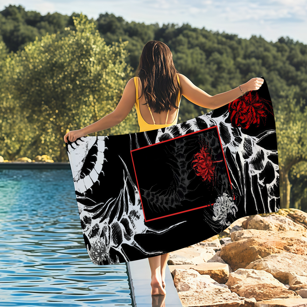 Comic Tokyo Ghoul Towel Beach  - Travel Yoga Accessories recension och pris