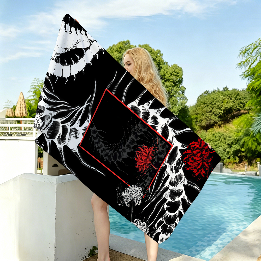 Comic Tokyo Ghoul Towel Beach  - Travel Yoga Accessories recension och pris