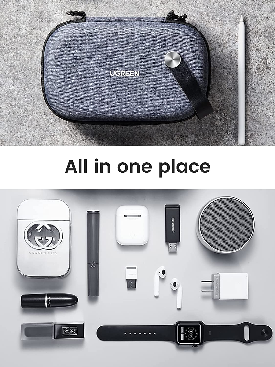 UGREEN Electronics Travel Orga - Travel Accessories Case recension och pris