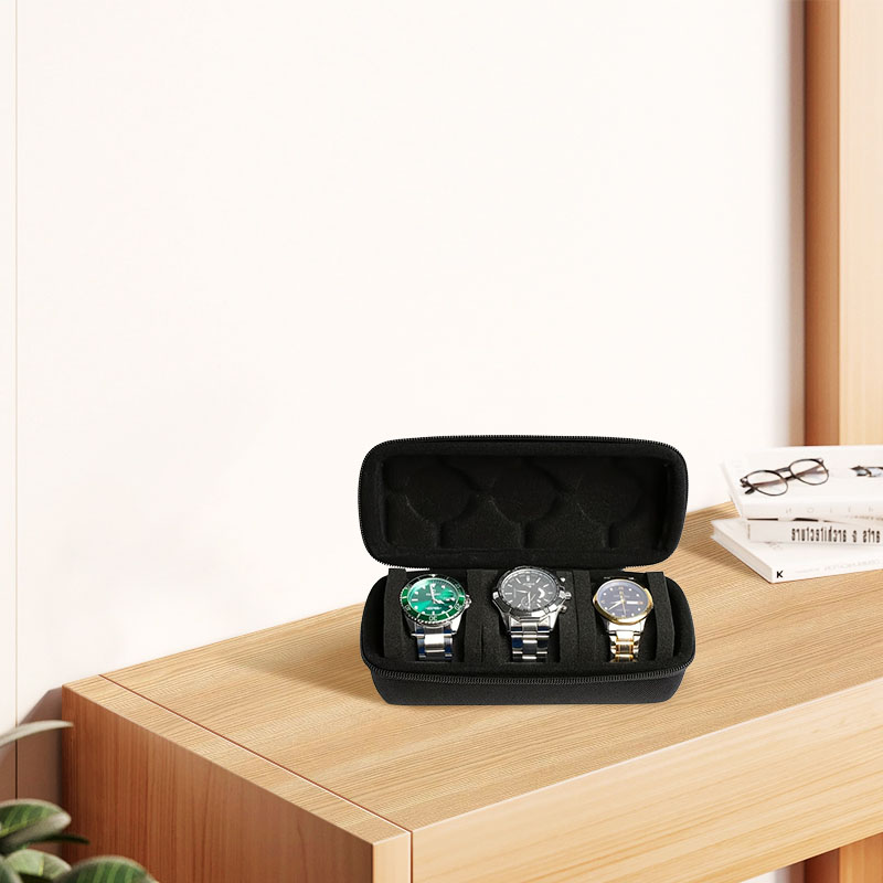 Travel Case for Watch with 3 S - Accessories Travel Jewelry Box recension och pris