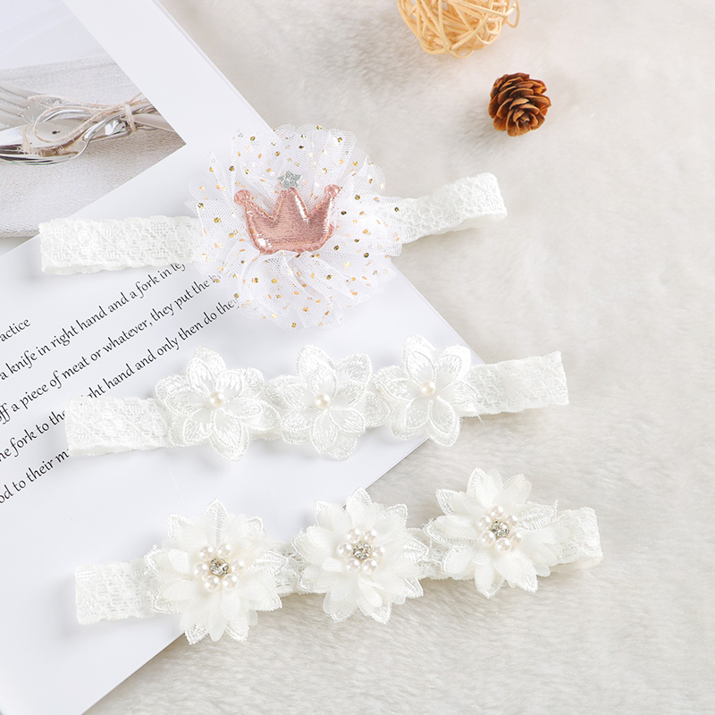 baby headband Flower Bows Crow - Travel Accessories With Baby recension och pris