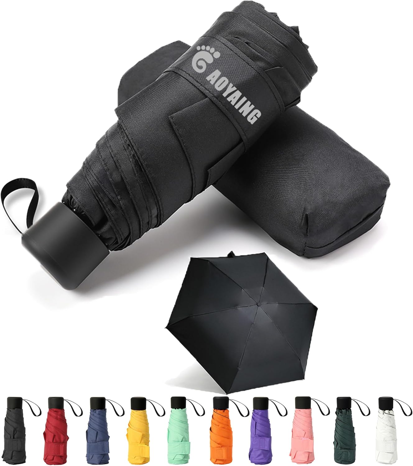 Compact Travel Umbrella with C - Travel Umbrella Compact recension och pris