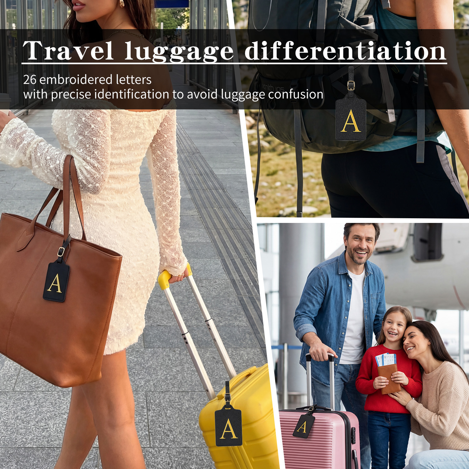 New solid color antiloss lugga - Travel Accessories List recension och pris