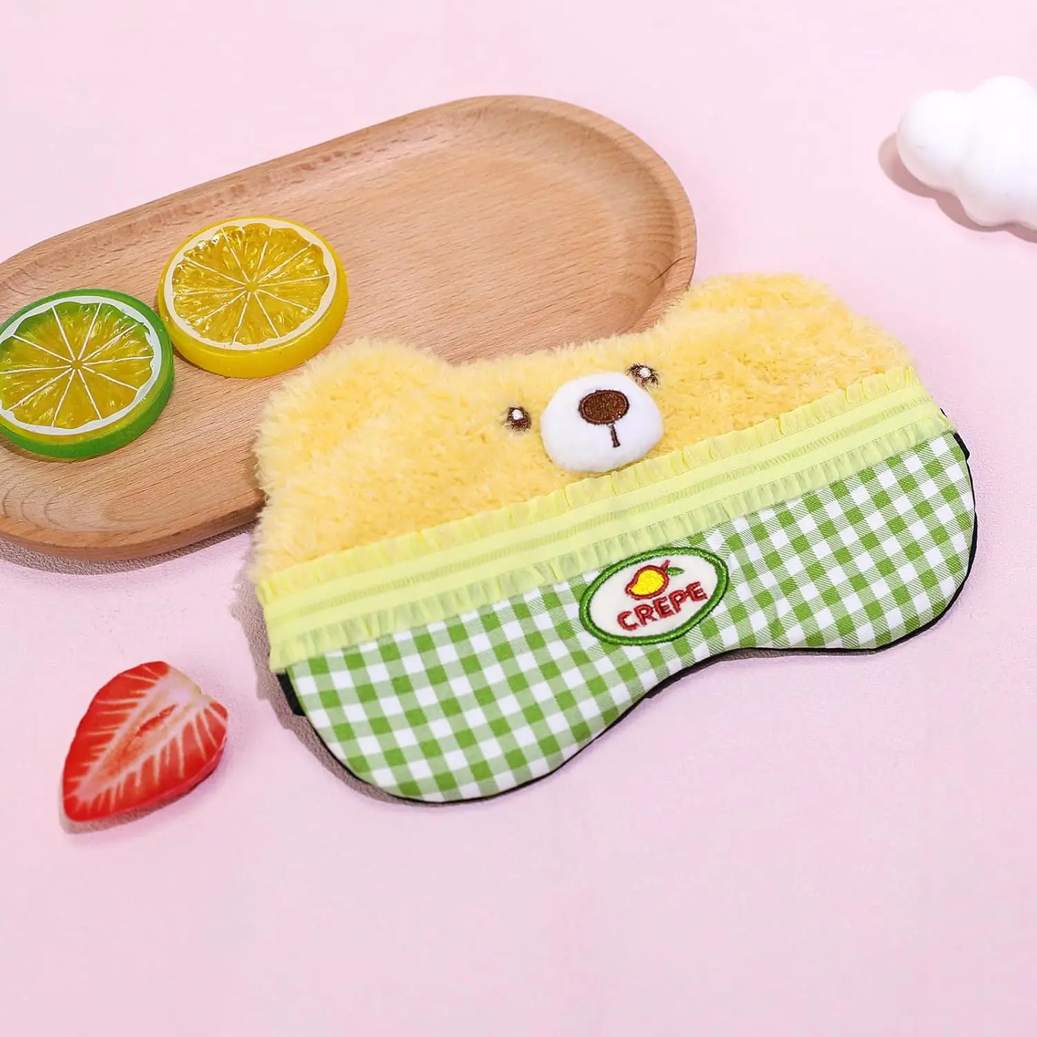 Cute Plush Sleep Eye Mask, Lig - Eye Mask Sleep Travel recension och pris