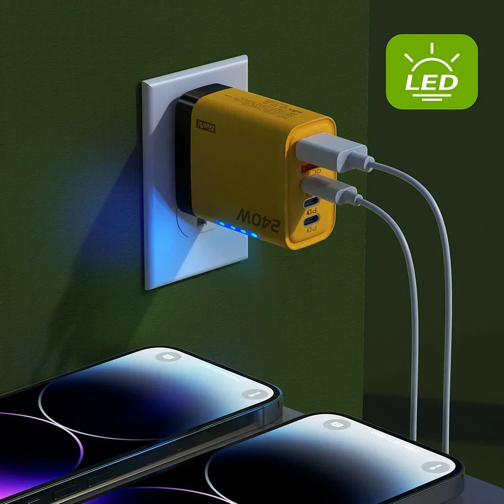 240W 3Type-C+2PD Quick Charge  - Xiaomi Travel Accessories recension och pris
