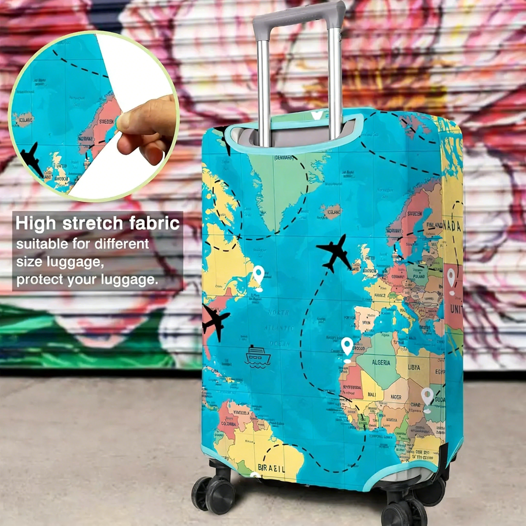 Flight Map Navigation Travel L - Travel Related Accessories recension och pris