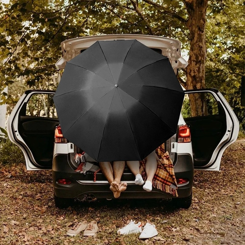 Windproof Strong Automatic Umb - Travel Umbrella Compact recension och pris